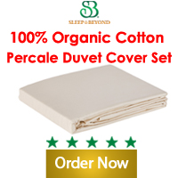 Soft, Lightweight, and Cool duvet cover