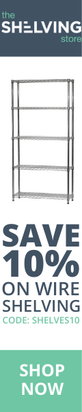 120x600 TSS Wire Shelving 10% OFF Coupon