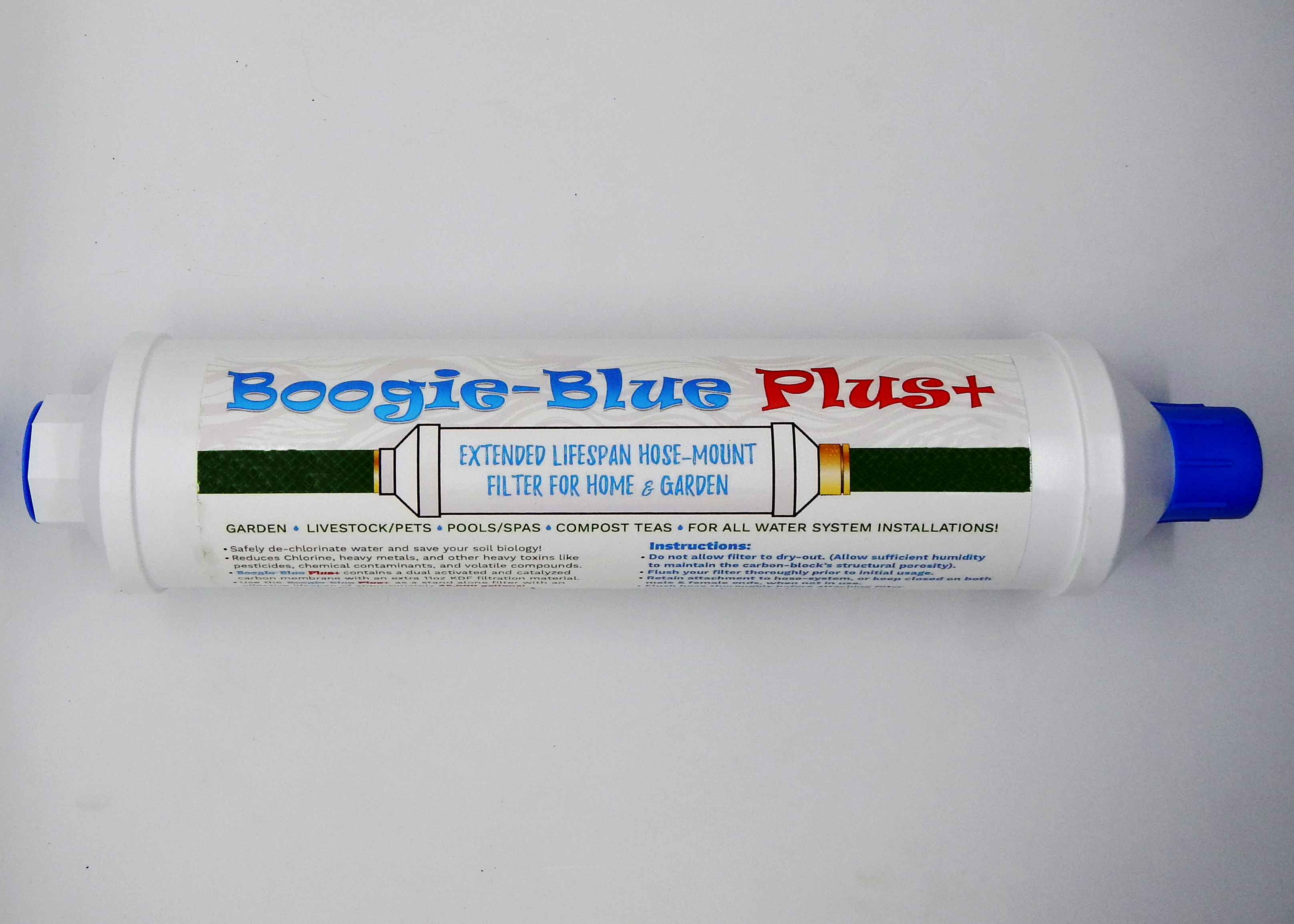 Boogie Blue Plus Chlorine Remover Best Garden Hose Water Filter