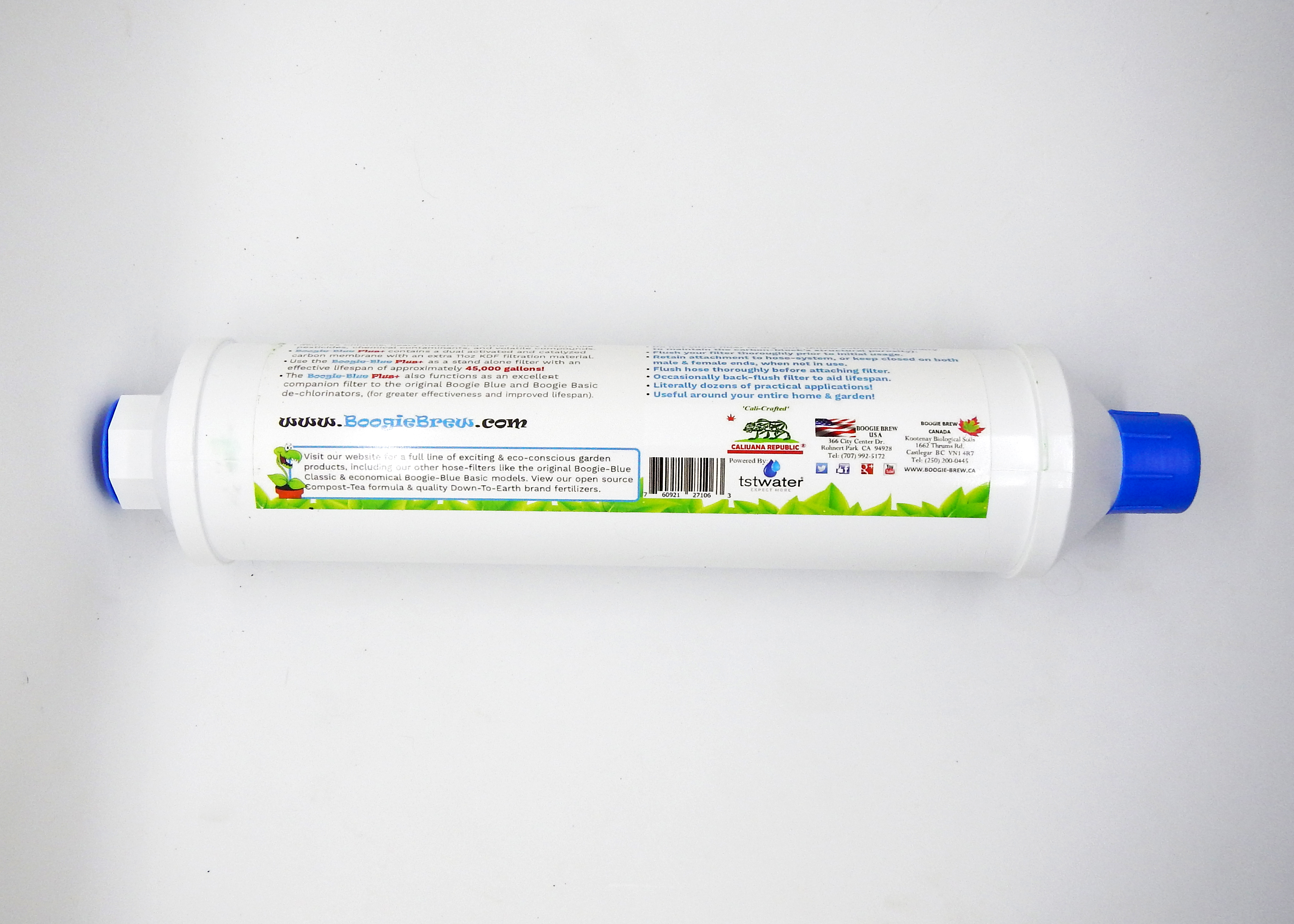 Boogie Blue Plus Chlorine Remover Best Garden Hose Water Filter