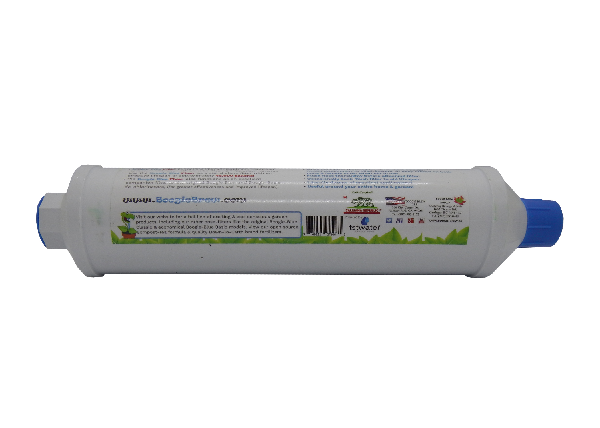 Boogie Blue Plus Chlorine Remover Best Garden Hose Water Filter