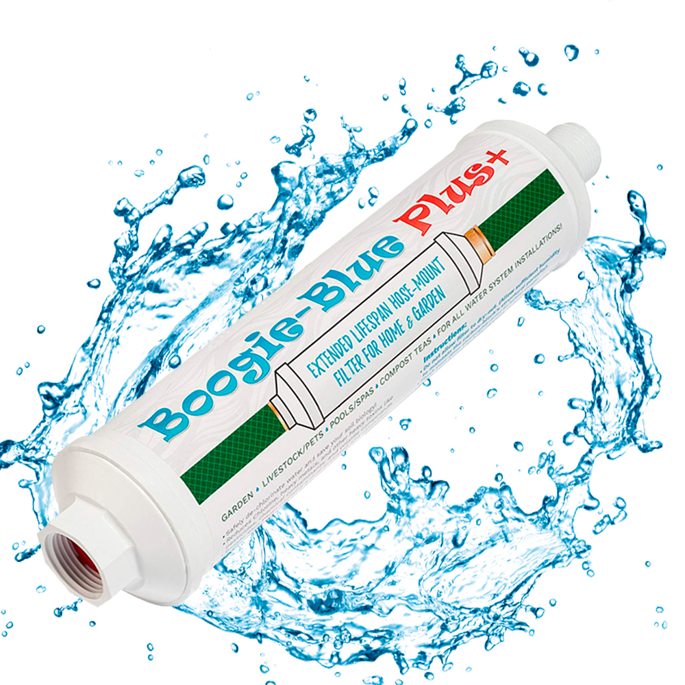 Boogie Blue Plus Chlorine Remover Best Garden Hose Water Filter